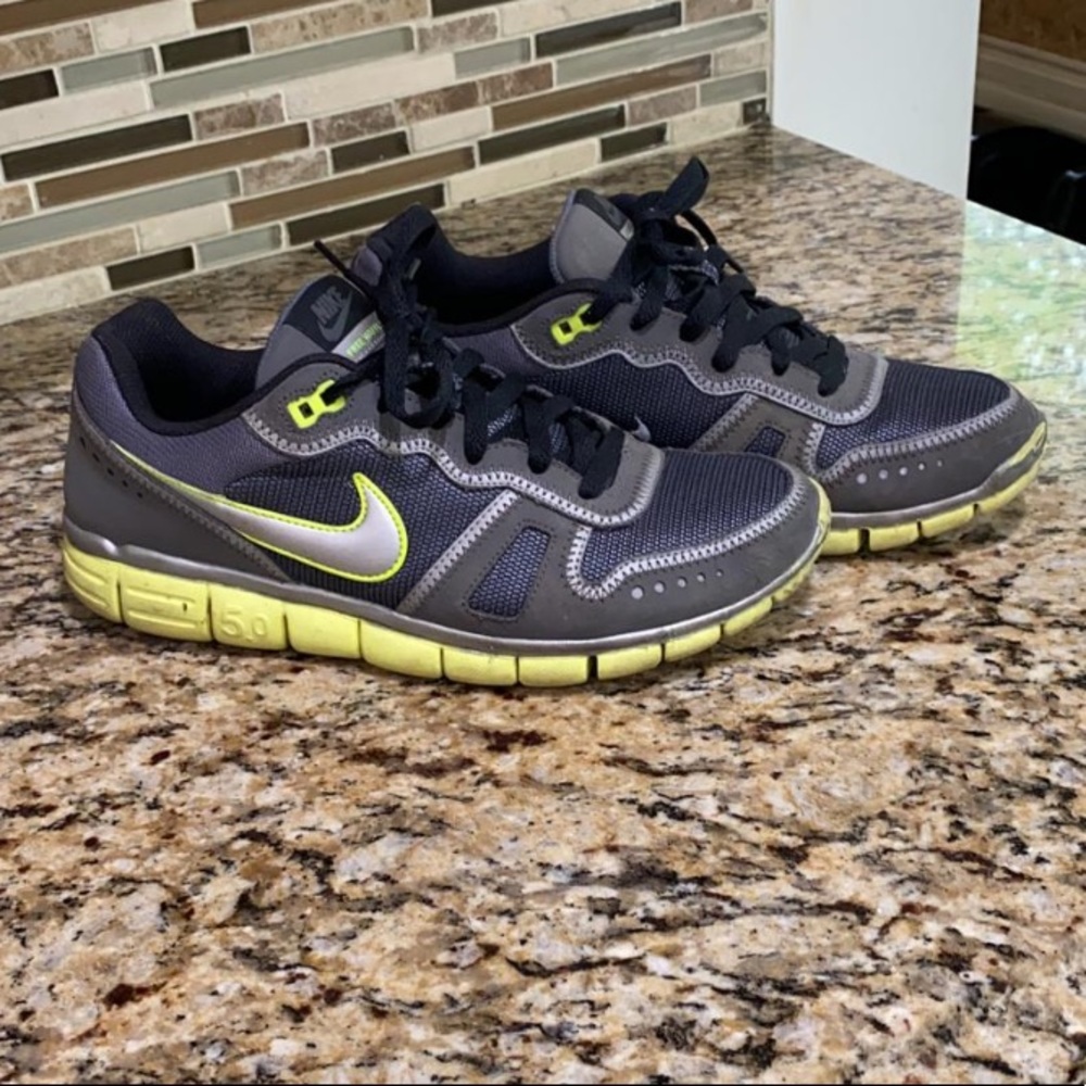 Rare neon Nike 5.0 sneakers